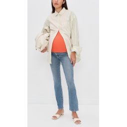 The Lara Straight Ankle Maternity Jeans