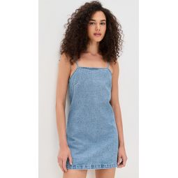 Clean Denim Shift Dress