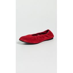 Danna Soft Elasticized Suede Ballet Flats