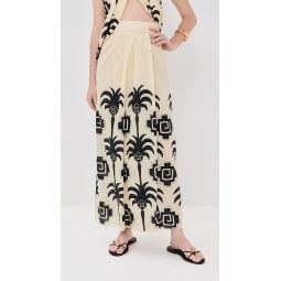 Natures Patterns Wrap Skirt