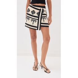 Linen Roots Wrap Skirt