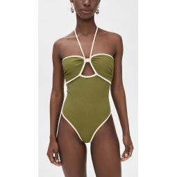 Crinkle Green Sea Salt One Piece