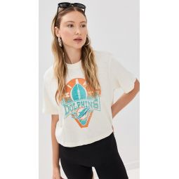 Dolphins Crop Tee
