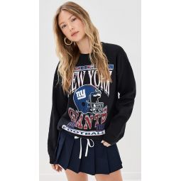 Giants Helmet Fleamarket Crew Sweatshirt