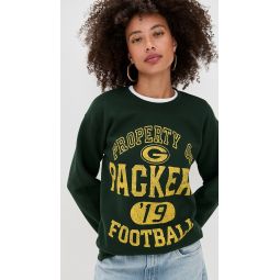 Packers Property Crew Fleece Sweatshirt