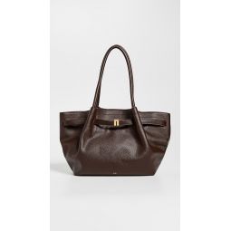 Hana Faux Leather Medium Tote Bag