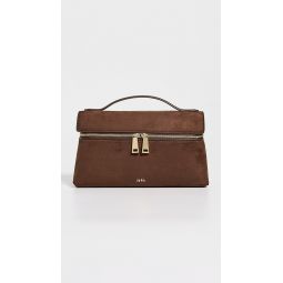 The Top Handle Faux Suede Bag