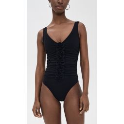 Tess V Neck Silent Underwire One Piece