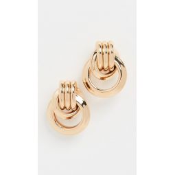 1 1/4 Polished Gold Love Knot Doorknock