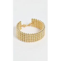 Soldered Balls Open Bracelet