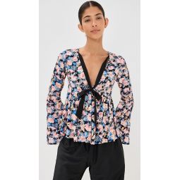 Naomi Top Blush Orchid Viscose
