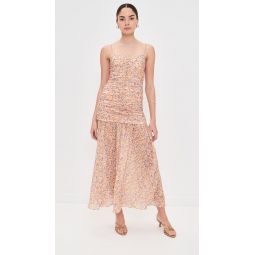 Pamela Dress Yellow Garden