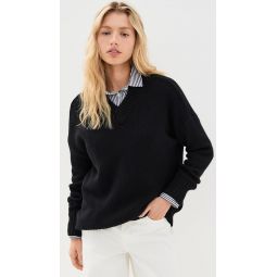 Solid Marin V Neck Sweater
