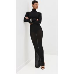 Knit Column Skirt