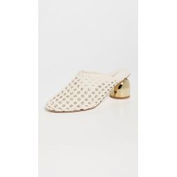 Dew Drop Macrame Mules