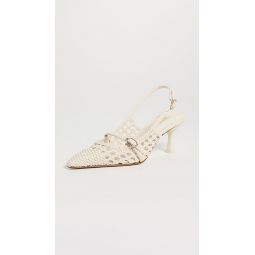 Ines Macrame Slingbacks