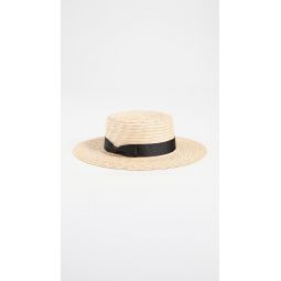 Spencer Straw Boater Hat