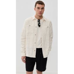 Jonas Structured Stripe Overshirt
