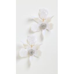 Crystal Lily Earrings