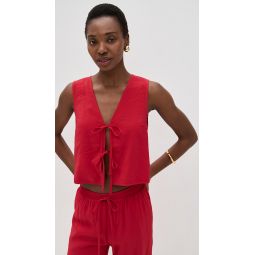 Kamari Tie Detailed Top