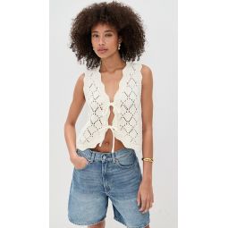 Aleza Tied Sweater Vest