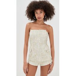 Clover Strapless Top