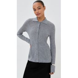 Cashmere Aria Cardigan Shirt