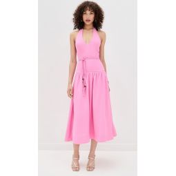 Melody Drop Wasit Midi Dress