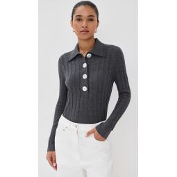 Sugarman Knit Long Sleeve Polo
