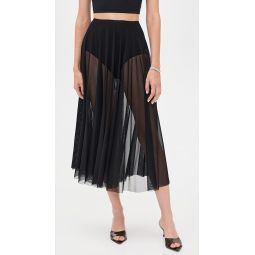 Flared Skirt To Midcalf with Panty