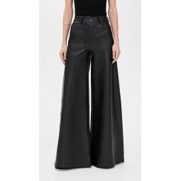 Elephant Faux Leather Jeans