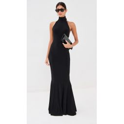 Halter Fishtail Gown