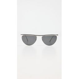 Oliver Peoples x Khaite Round Sunglasses