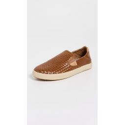 LaeAhi Lauhala Woven Leather Sneakers
