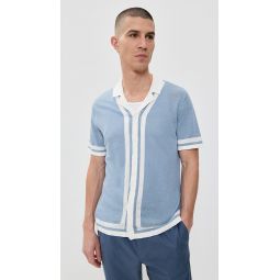 Linen Knit Camp Shirt