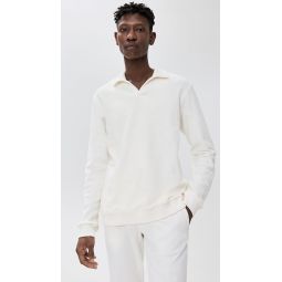 Santino Terry Long Sleeve Polo