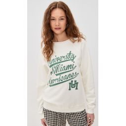 University of Miami Hurricanes Crewneck