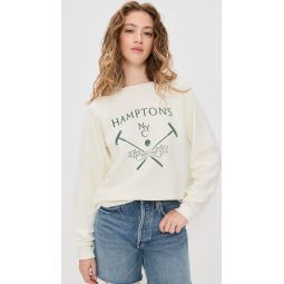 Hamptons Inside Out Fleece Sweatshirt