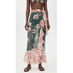 Botanic Retro Wrap Skirt