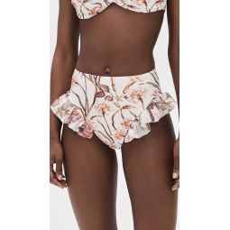 Botanic Retro Flutter Bikini Bottoms