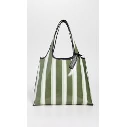 Dual Stripe Market Tote
