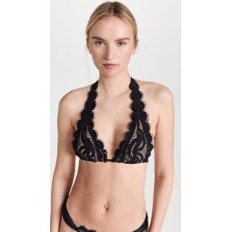 Lace Halter Bikini Top