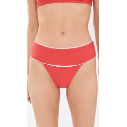 Banded High Waist Bikini Bottoms