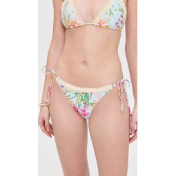 Carrie Crochet Trim Bikini Bottoms