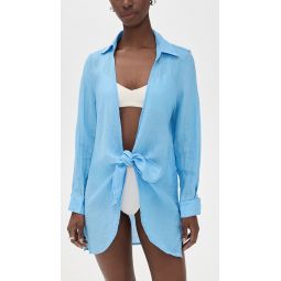 Linen Millie Tie Cover Up