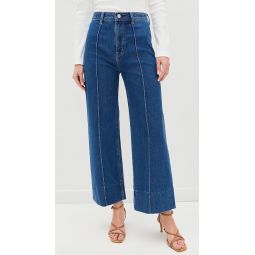 Penny Pintuck Ankle Jeans