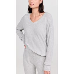 Long Sleeve Textured Essentials Top