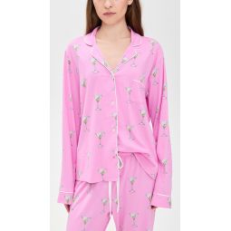 Martini Long Sleeve Pajama Top