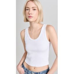 Blondie Structured Rib Bra Friendly Tank