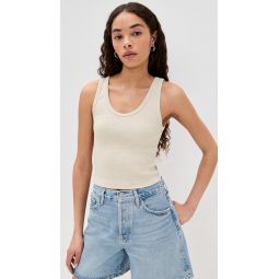 Blondie Structured Rib Bra Friendly Tank